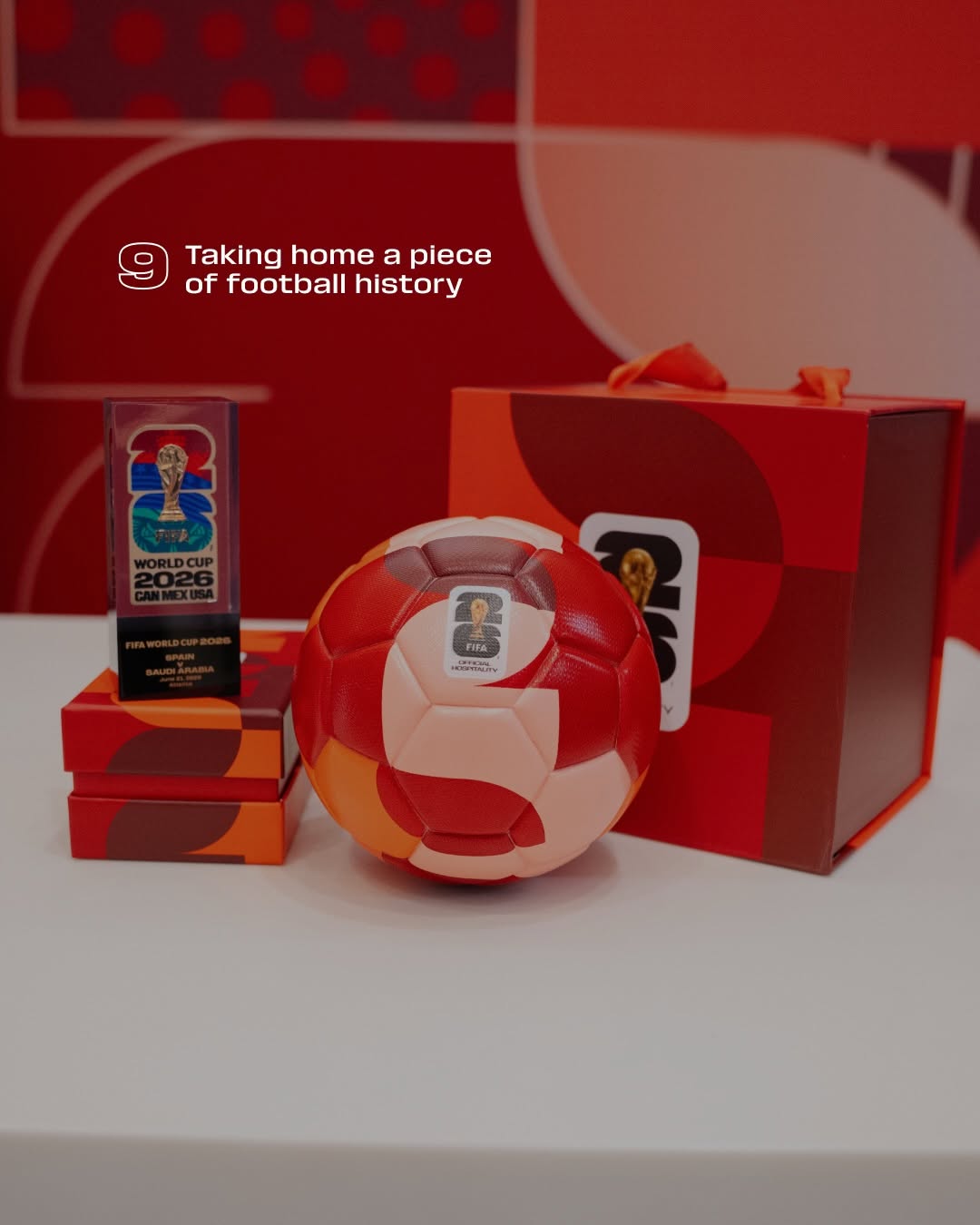 FIFA World Cup hospitality commemorative ball and guest gifts