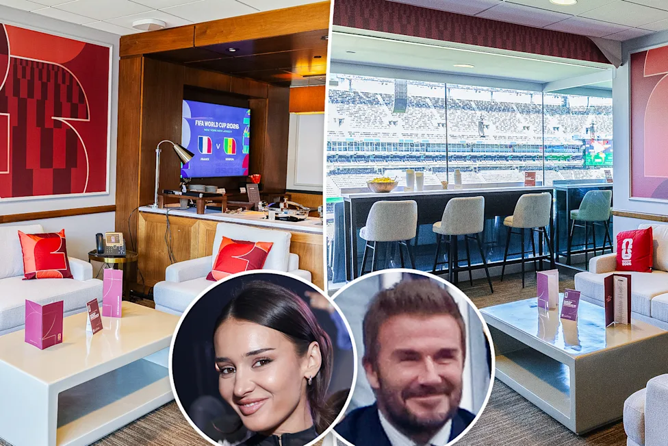 Published view of a FIFA World Cup hospitality suite environment